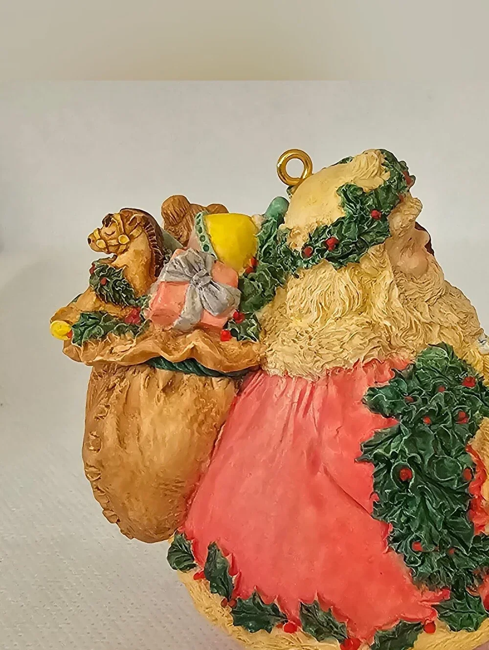 Hallmark Keepsake Ornament JOLLY HOLLY SANTA Collector's Club LE Ornament 1994
